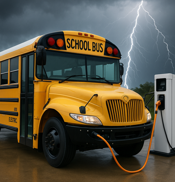 Electric school bus